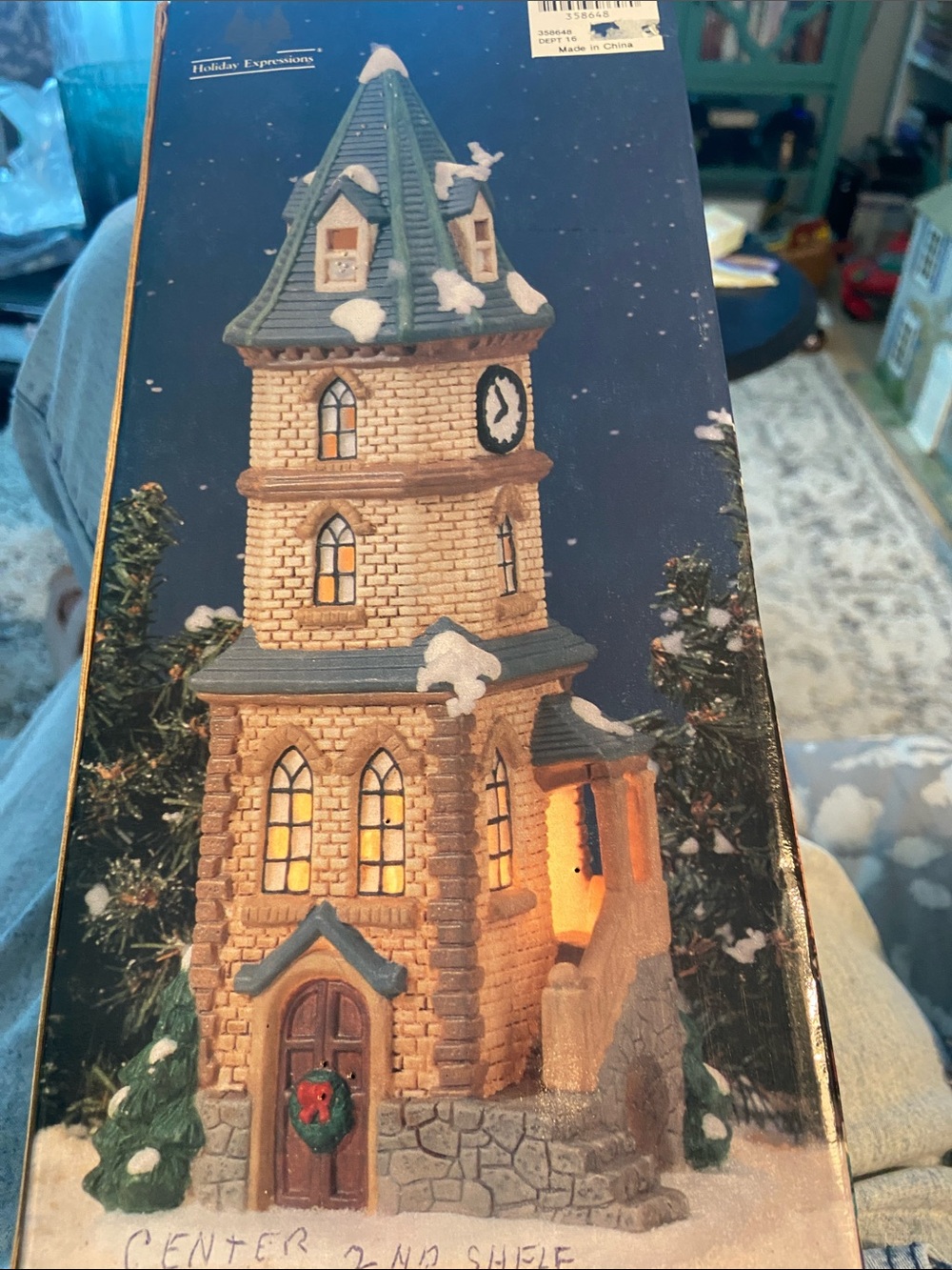 Holiday Expressions  Ceramic Christmas Tower